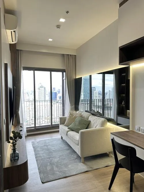 For Rent Condo , RHYTHM Charoenkrung Pavillion , Wat Phraya Krai , Bang Kho Laem , Bangkok , CX-105437