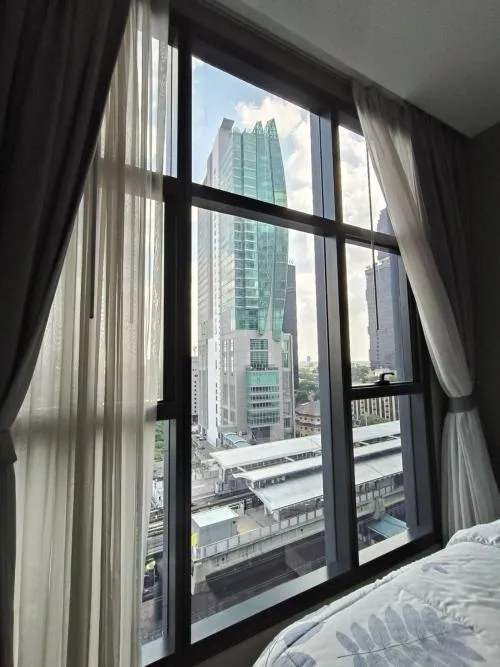 For Sale Condo , The Diplomat Sathorn , high floor , wide frontage , BTS-Surasak , Silom , Bang Rak , Bangkok , CX-106002