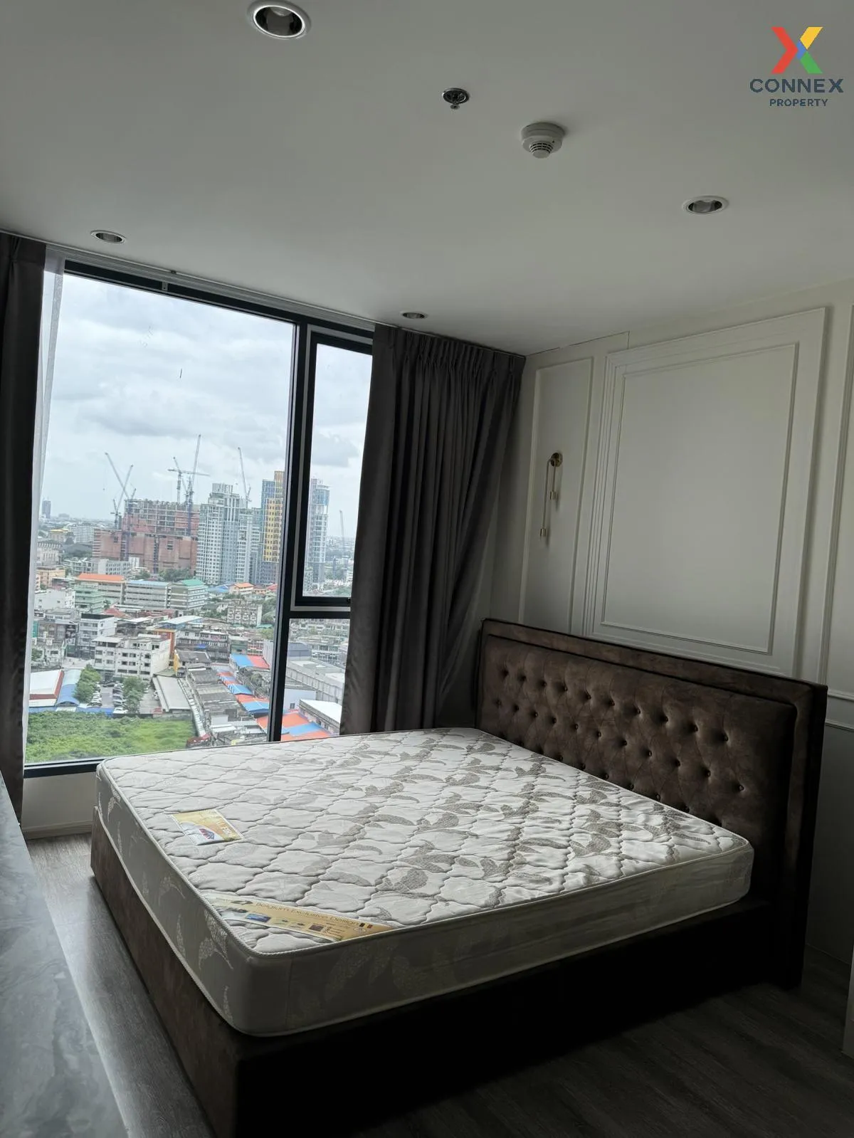 For Rent Condo , Ideo Mobi Sukhumvit 66 , nice view , high floor , corner unit , BTS-Udom Suk , Bang Na Nuea , Bang Na , Bangkok , CX-107037