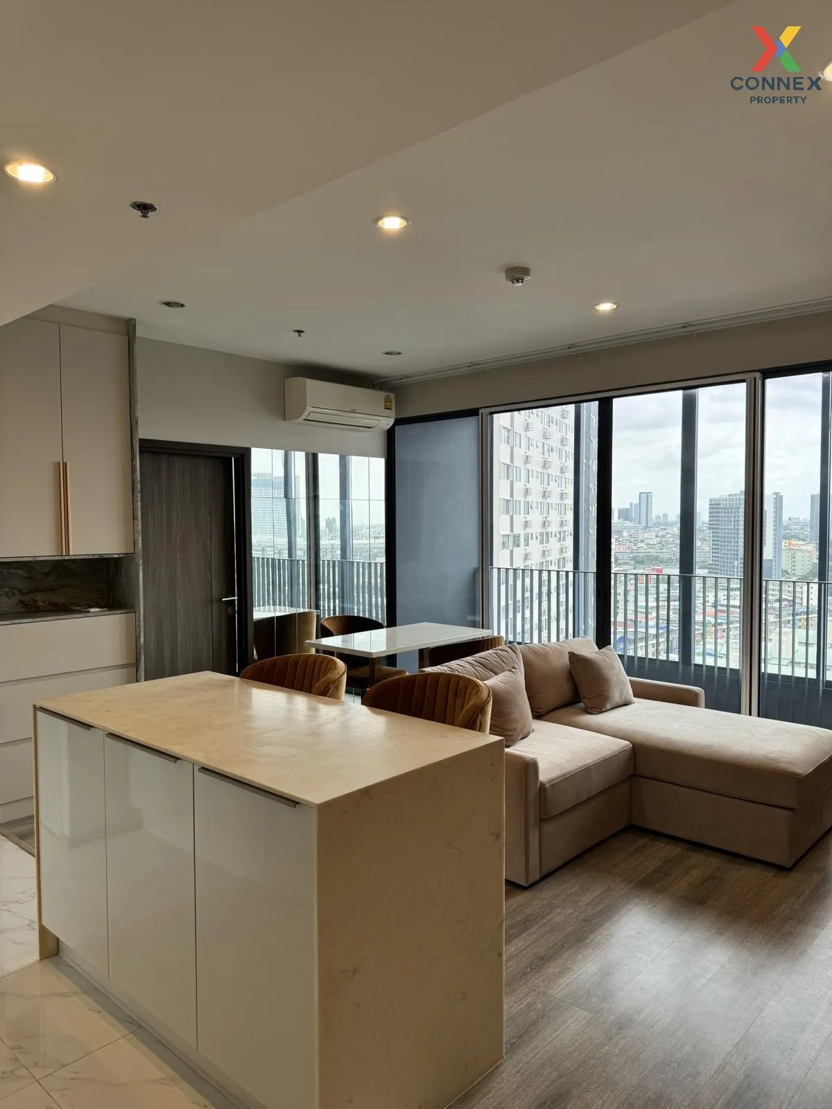 For Rent Condo , Ideo Mobi Sukhumvit 66 , nice view , high floor , corner unit , BTS-Udom Suk , Bang Na Nuea , Bang Na , Bangkok , CX-107037 1