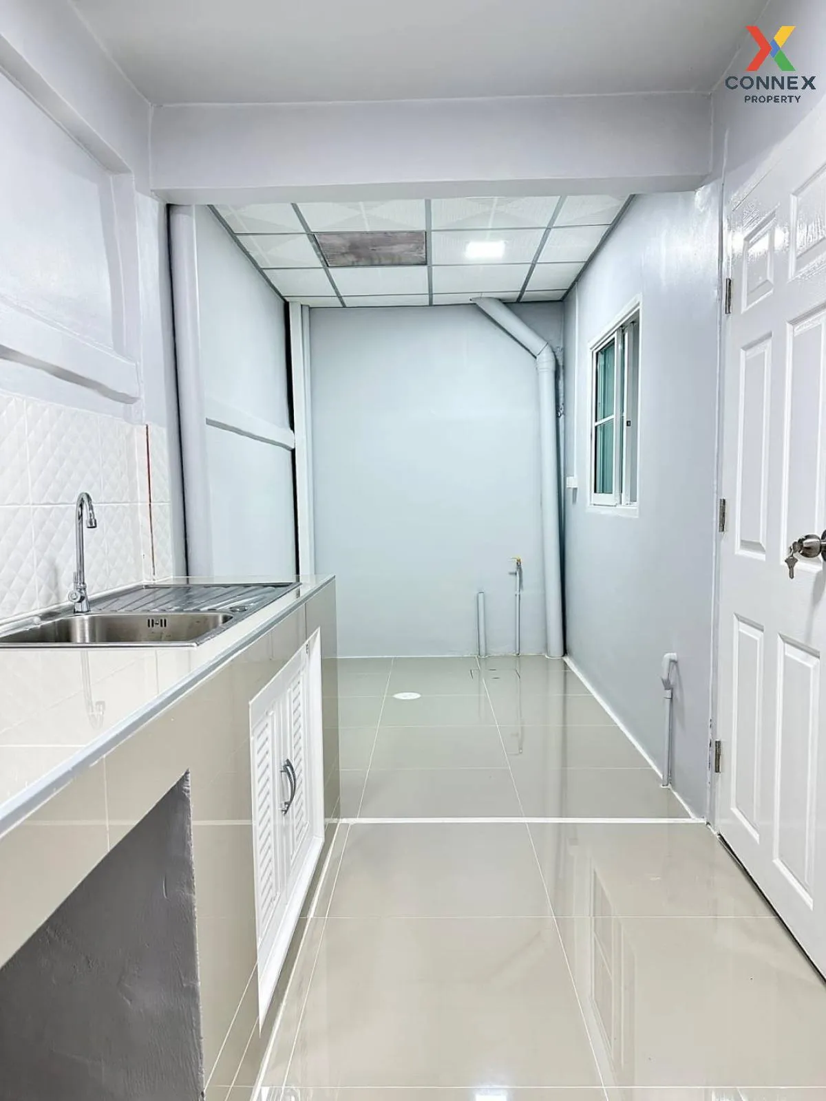 For Sale Townhouse/Townhome  , Baan Pruksa 3 Soi Watlatpladuk , wide frontage , newly renovated , Bang Khu Rat , Bang Bua Thong , Nonthaburi , CX-107157