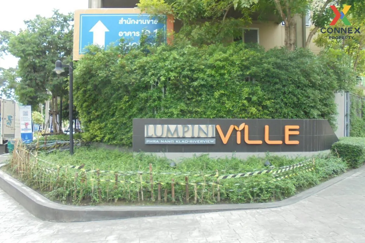 For Sale Condo , Lumpini Ville Pranangklao - Riverview , MRT-Sai Ma , Sai Ma , Mueang Nonthaburi , Nonthaburi , CX-107655