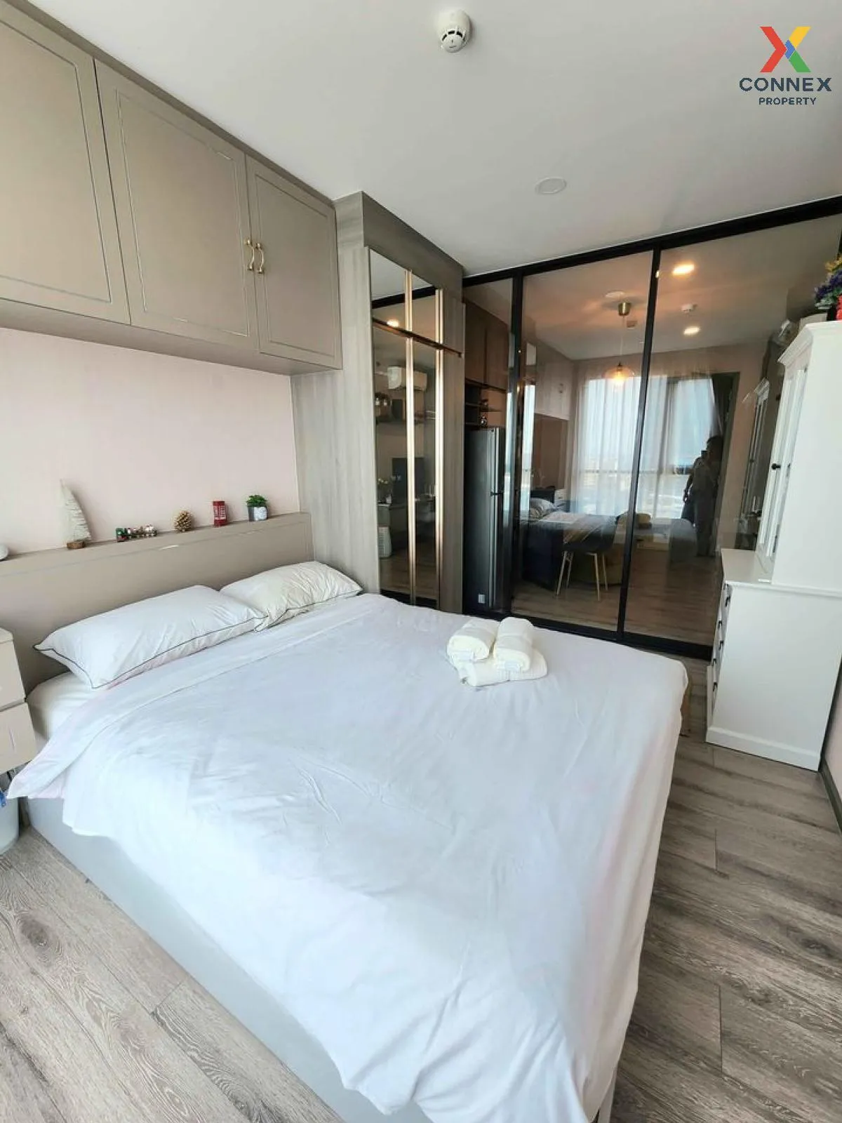 For Sale Condo , KnightsBridge Collage Sukhumvit 107 , corner unit , BTS-Bearing , Samrong Nuea , Mueang Samut Prakan , Samut Prakarn , CX-107952