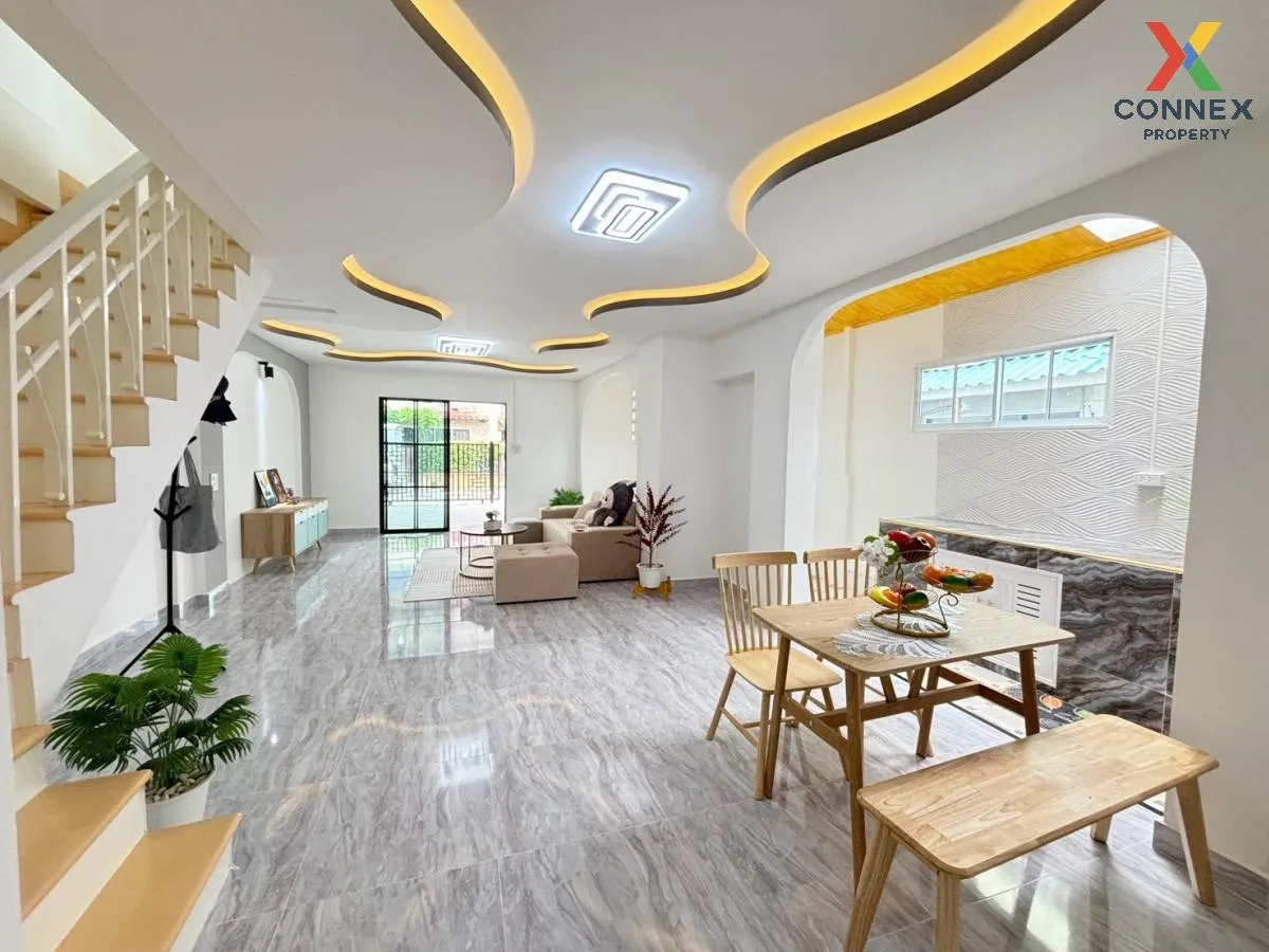 For Sale Townhouse/Townhome  , Baan Poonsin Thani 3 , newly renovated , Khlong Song Ton Noon , Lat Krabang , Bangkok , CX-108609