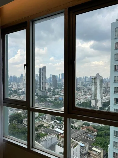 For Sale Condo , Lumpini Place Water Cliff , nice view , high floor , river view , newly renovated , BTS-Saint Louis , Chong Nonsi , Yannawa , Bangkok , CX-108671