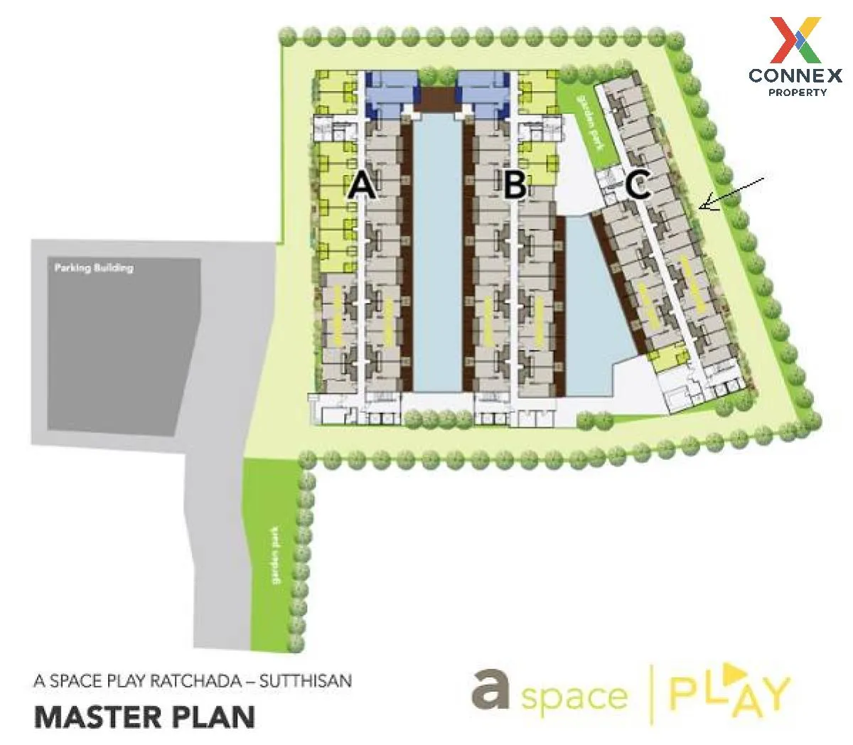 For Sale Condo , A Space Play Ratchada - Sutthisarn , MRT-Sutthisan , Sam Saen Nok , Huai Khwang , Bangkok , CX-109471 4