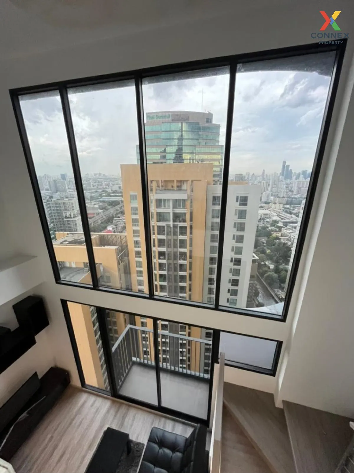 For Rent Condo , Ideo Mobi Asoke , Duplex , MRT-Phetchaburi , Bang Kapi , Huai Khwang , Bangkok , CX-109812