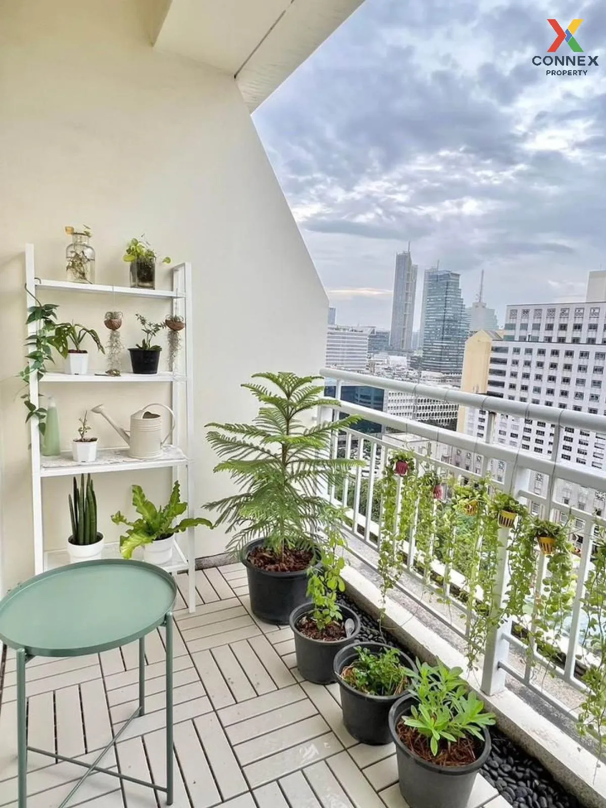 For Sale Condo , Baan Siri Silom , nice view , high floor , newly renovated , BTS-Surasak , Silom , Bang Rak , Bangkok , CX-109927