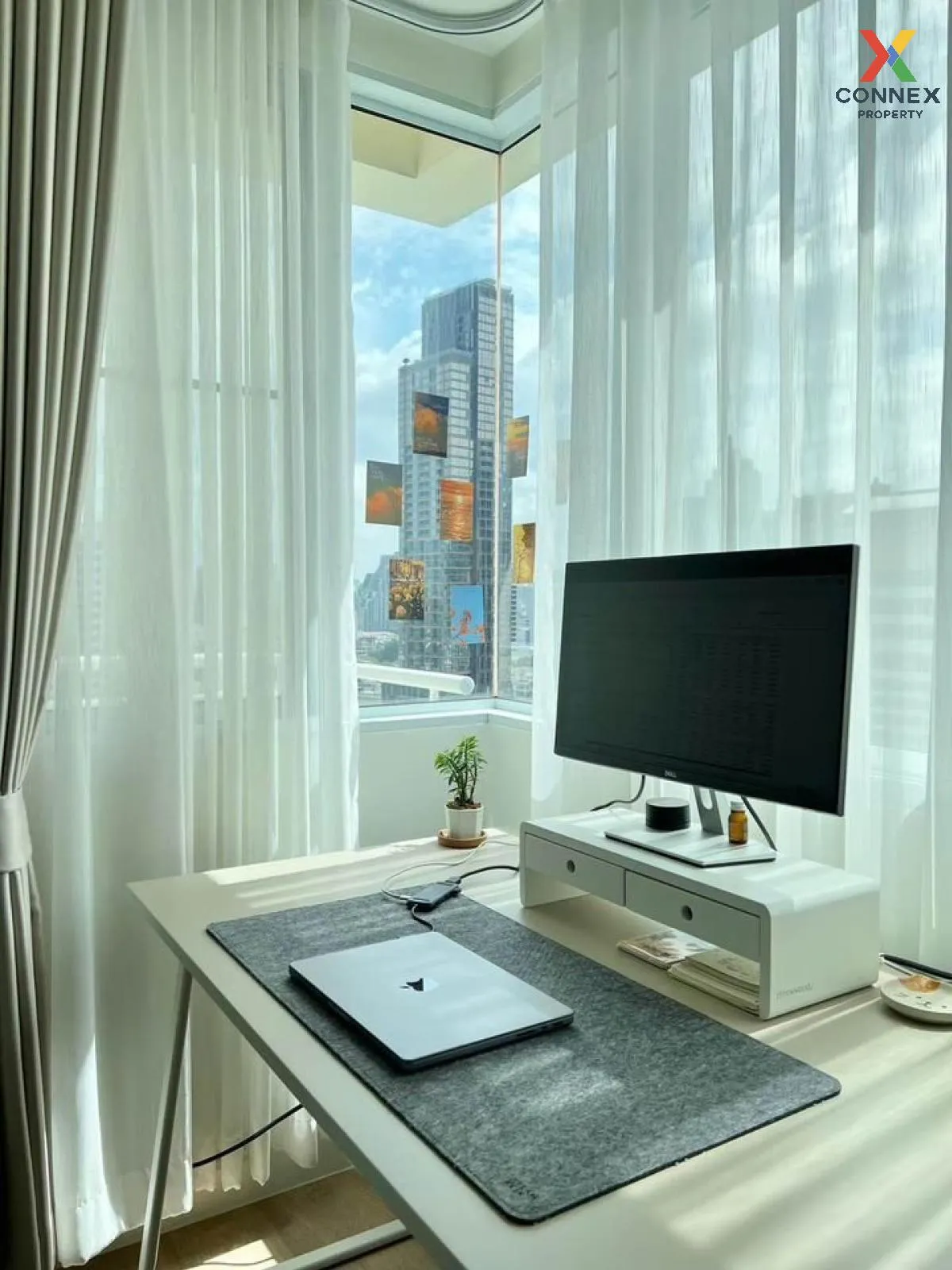 For Sale Condo , Baan Siri Silom , nice view , high floor , newly renovated , BTS-Surasak , Silom , Bang Rak , Bangkok , CX-109927 3