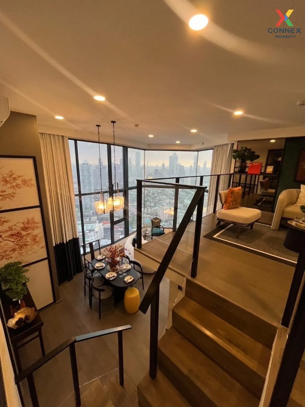 For Sale Condo , Park Origin Chula-Samyan , Duplex , Penthouse , high floor , MRT-Sam Yan , Maha Phruettharam , Bang Rak , Bangkok , CX-110036 4