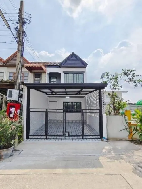 For Sale Townhouse/Townhome  , Tipsuwan , corner unit , wide frontage , newly renovated , Sano Loi , Bang Bua Thong , Nonthaburi , CX-110120