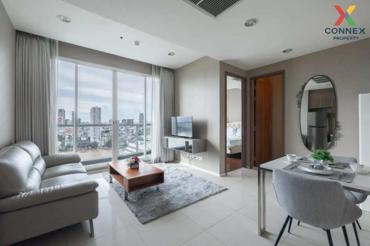 For Rent Condo , Menam Residences , BTS-Saphan Taksin , Wat Phraya Krai , Bang Kho Laem , Bangkok , CX-110502 1