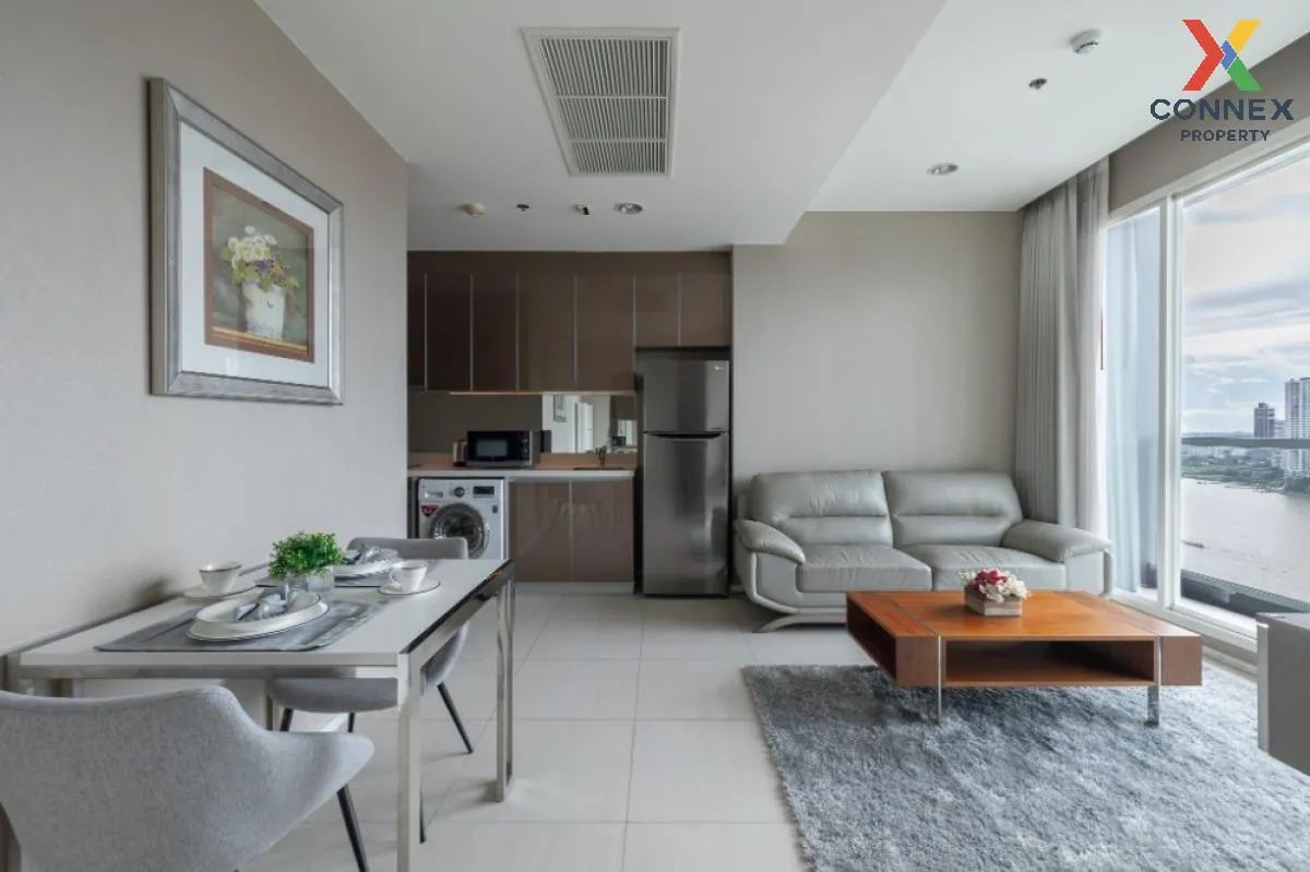 For Rent Condo , Menam Residences , BTS-Saphan Taksin , Wat Phraya Krai , Bang Kho Laem , Bangkok , CX-110502 2