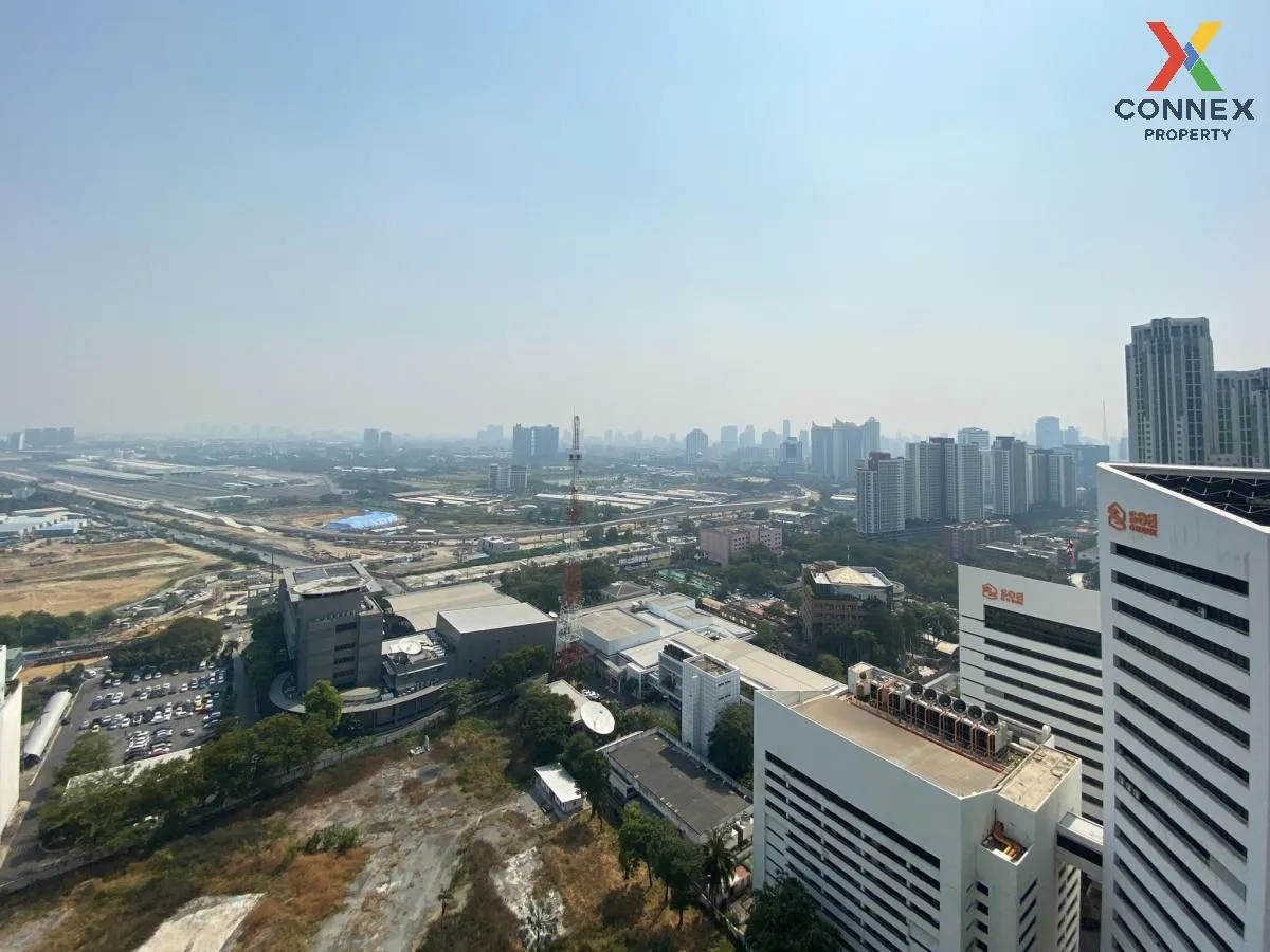 ขายคอนโด  โนเบิล รีวอลฟ์ รัชดา 1 วิวสวย ชั้นสูง ห้องมุม หน้ากว้าง MRT-ศูนย์วัฒนธรรมแห่งประเทศไทย ห้วยขวาง เขต ห้วยขวาง กรุงเทพ CX-111280