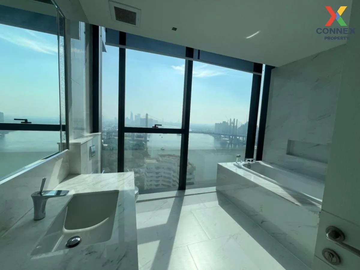 For Sale Condo , Canapaya Residences , nice view , high floor , river view , wide frontage , Bang Khlo , Yannawa , Bangkok , CX-112157