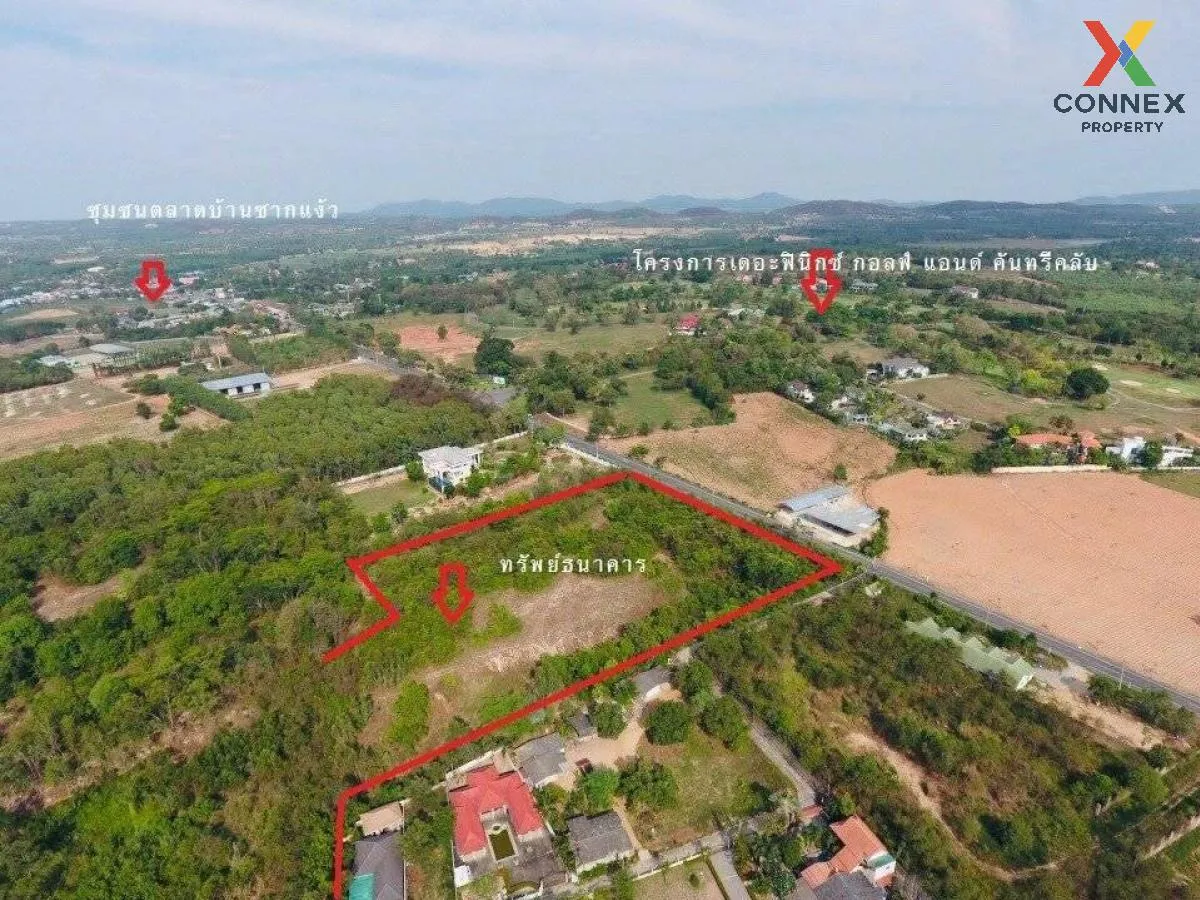 For Sale empty land Opposite Phoenix Golf Course, Chonburi , nice view , wide frontage , Huai Yai , Bang Lamung , Chon Buri , CX-112242 1