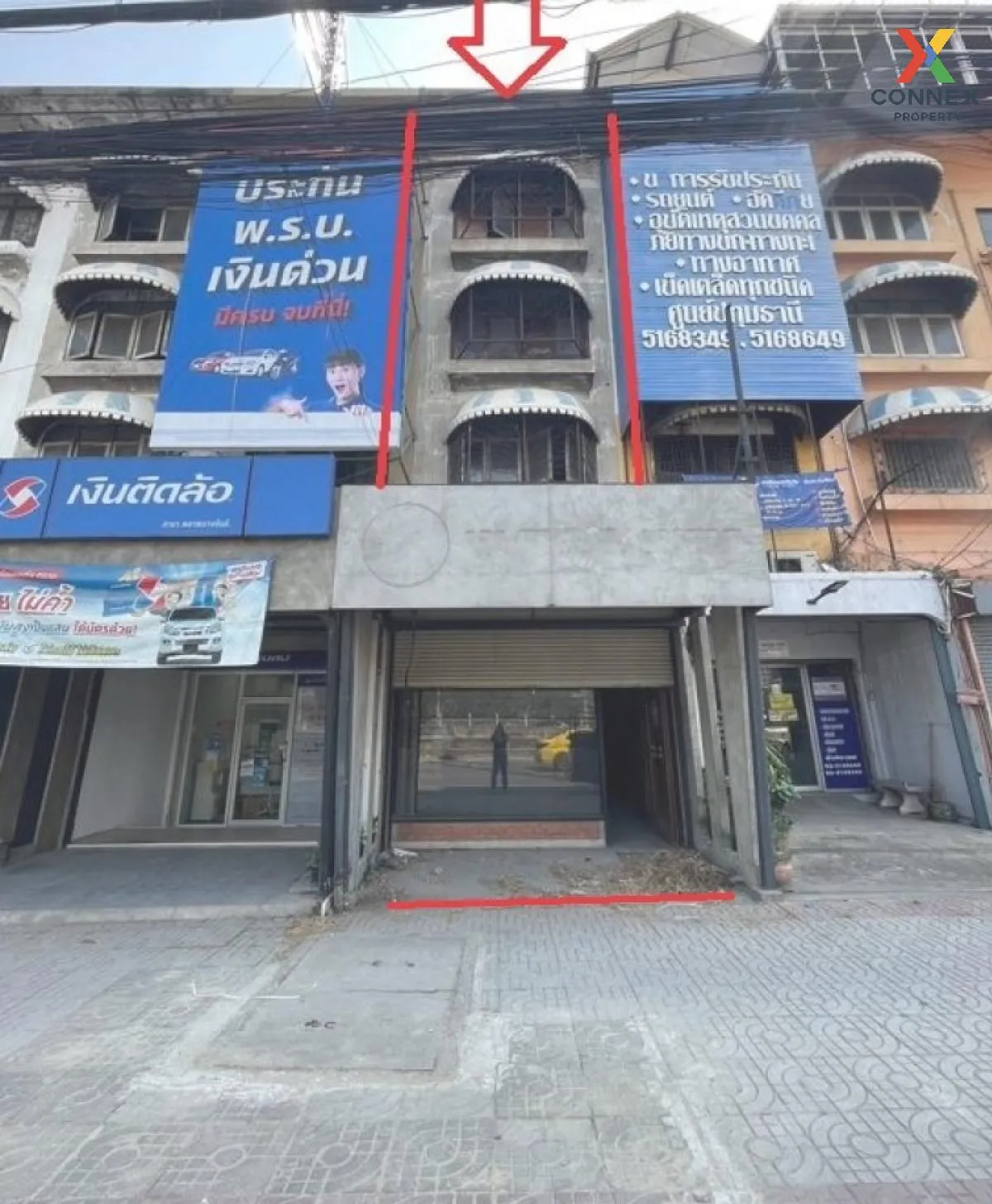 For Sale commercial building,  to Phahon Yothin Road , Khlong Nueng , khlong Luang , Pathum Thani , CX-112438 1