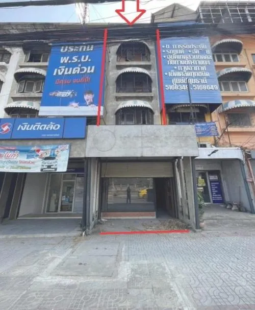 For Sale commercial building,  to Phahon Yothin Road , Khlong Nueng , khlong Luang , Pathum Thani , CX-112438