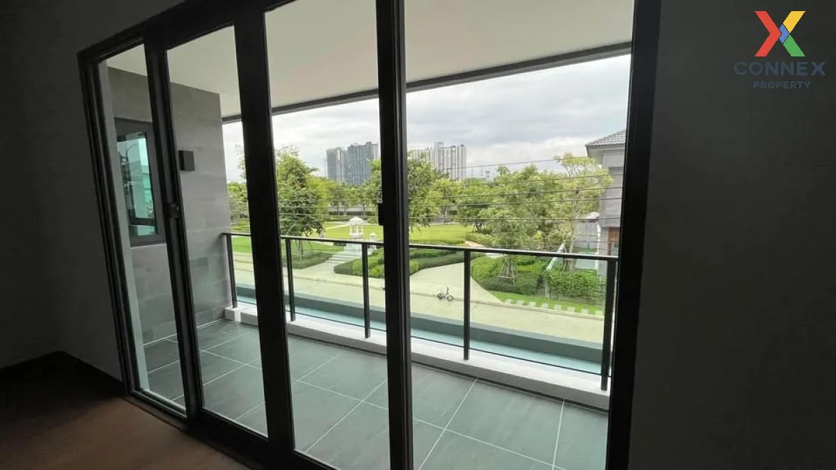 For Sale House , The City Bangna , nice view , wide frontage , newly renovated , Bang Kaeo , Bang Phli , Samut Prakarn , CX-112454