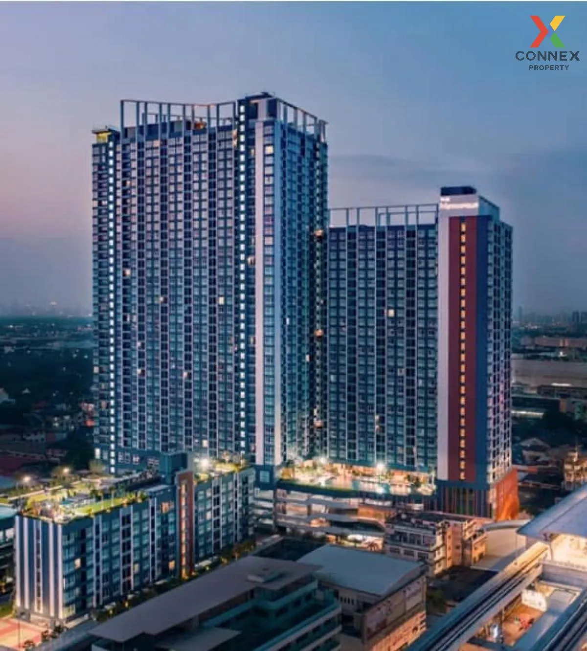 For Sale Condo , The Metropolis Samrong Interchange , high floor , BTS-Samrong , Samrong Nuea , Mueang Samut Prakan , Samut Prakarn , CX-112471