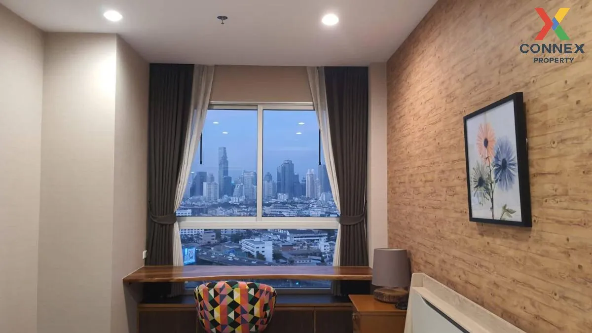 For Rent Condo , Supalai Lite Sathorn-Charoenrat , BTS-Surasak , Bang Khlo , Bang Kho Laem , Bangkok , CX-113342