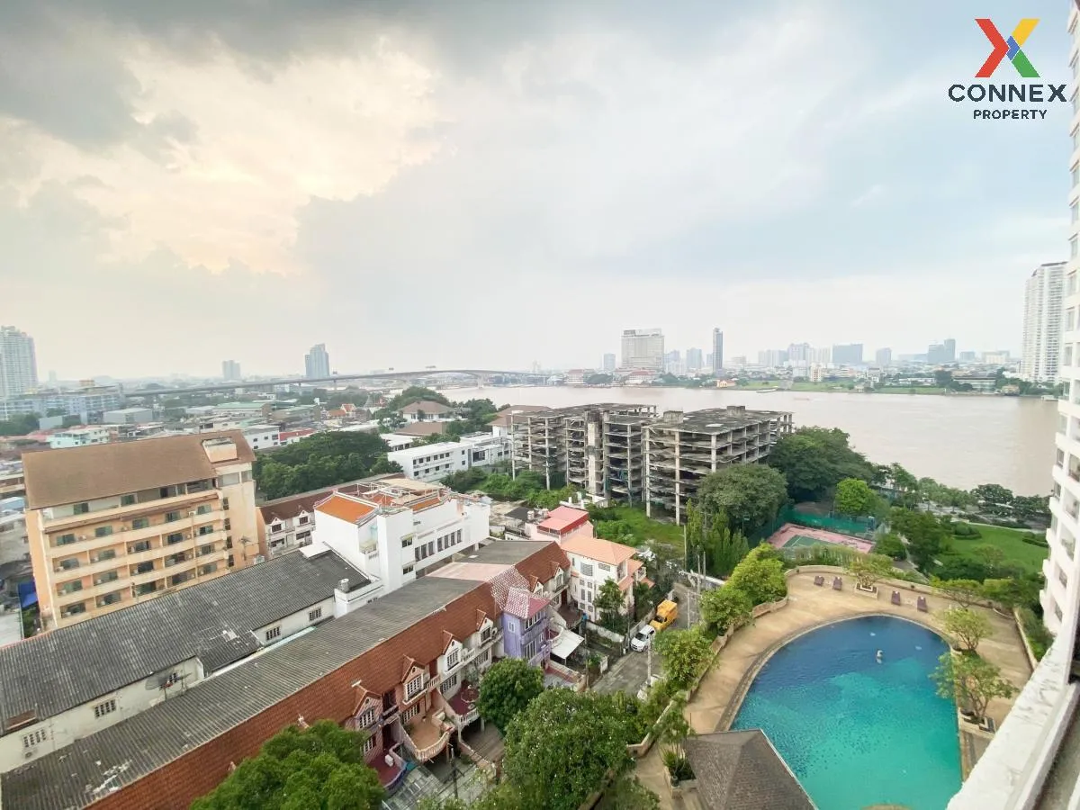 For Sale Condo , River Heaven , high floor , river view , BTS-Saphan Taksin , Wat Phraya Krai , Bang Kho Laem , Bangkok , CX-113407