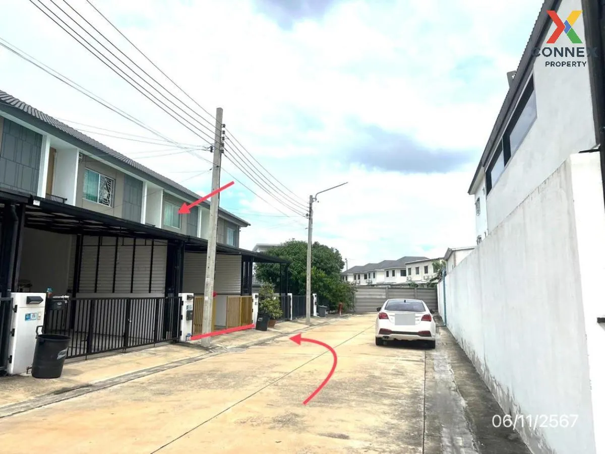 ขายทาวน์เฮ้าส์/ทาวน์โฮม  พฤกษา 95/3 MRT-ตลาดบางใหญ่ บางม่วง บางให 4