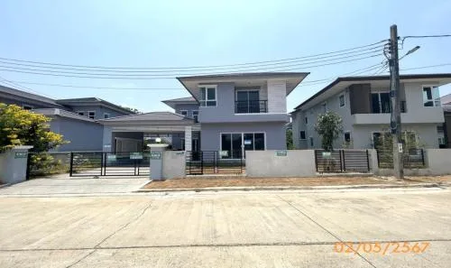 ขายบ้าน  ณุศาศิริ วงแหวน - พระราม 9 สะพานสูง เขต สะพานสูง กรุงเทพ CX-113819