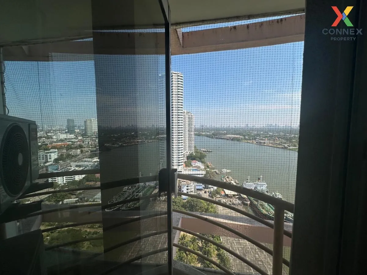 For Sale Condo , SV City Rama 3 , nice view , high floor , corner unit , river view , Bang Phong Phang , Yannawa , Bangkok , CX-114398