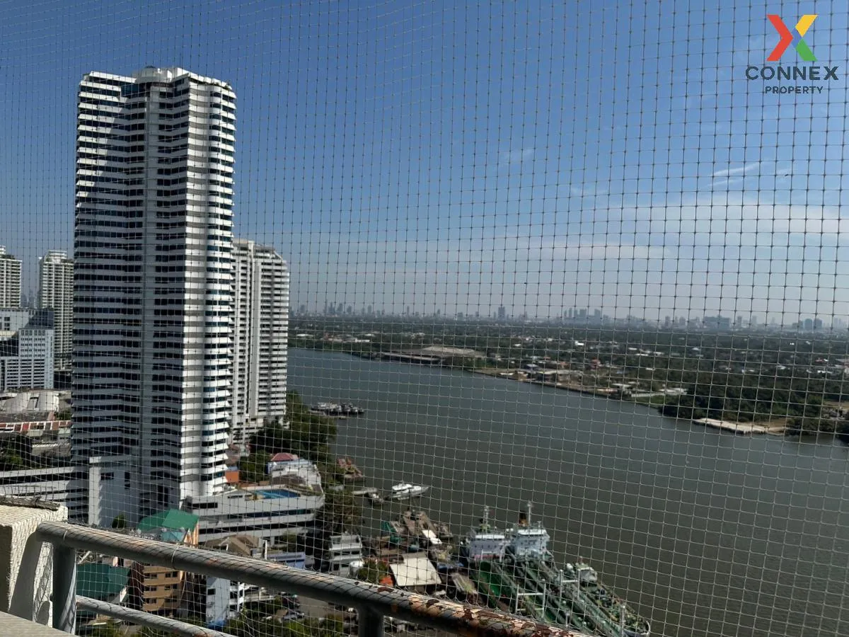 For Sale Condo , SV City Rama 3 , nice view , high floor , corner unit , river view , Bang Phong Phang , Yannawa , Bangkok , CX-114398