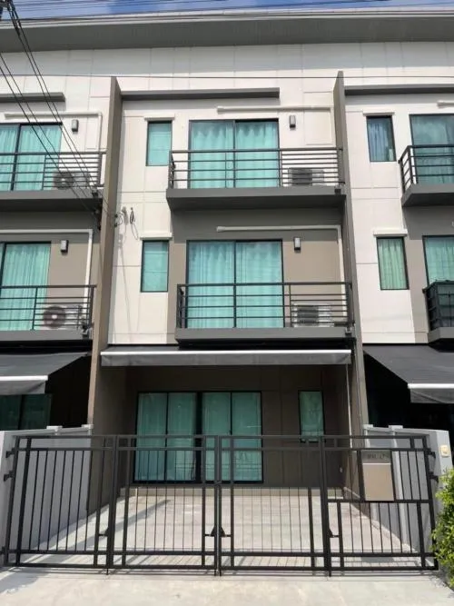 For Rent Townhouse/Townhome  , Baan Klang Muang Ratchaphruek-Sathorn , Bang Khanun , Bang Kruai , Nonthaburi , CX-114569