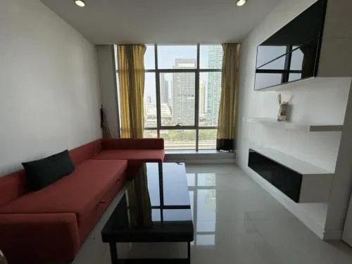 For Rent Condo , Baan Sathorn Chaopraya , BTS-Krung Thon Buri , Khlong Ton Sai , Khlong San , Bangkok , CX-115526