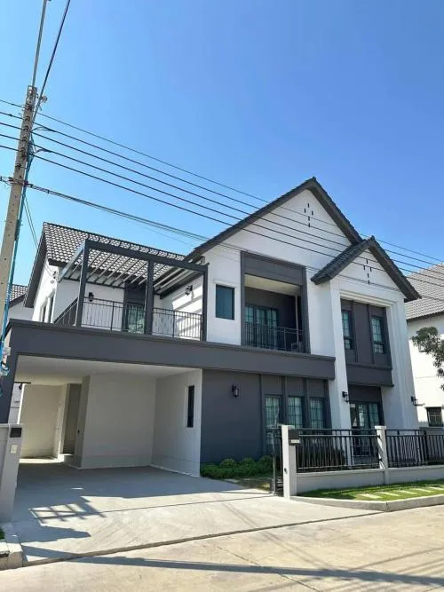 For Rent House , Centro Bangna , wide frontage , Bang Kaeo , Bang Phli , Samut Prakarn , CX-116812