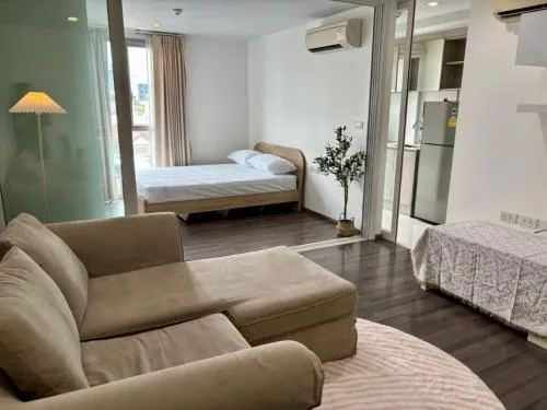 For Sale Condo , Sari by Sansiri , nice view , high floor , corner unit , BTS-Punnawithi , Bang Chak , Phra Khanong , Bangkok , CX-117122