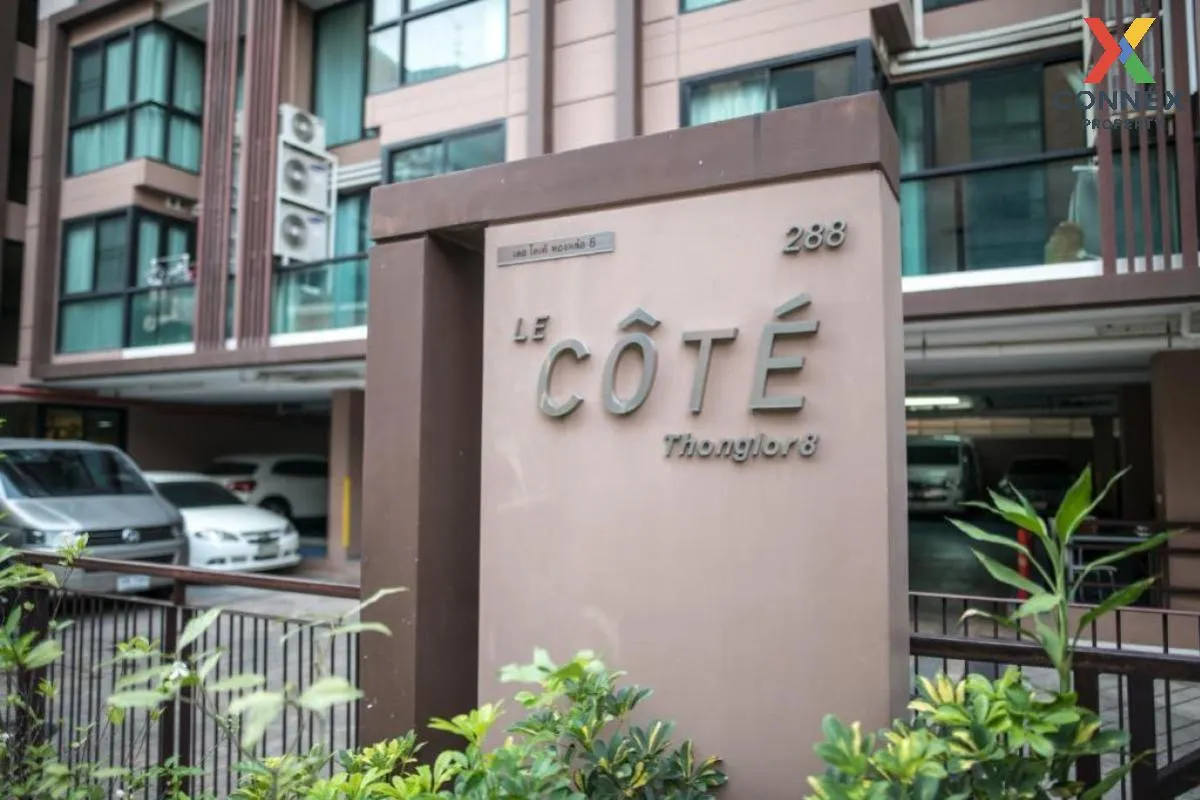 For Sale Condo , Le Cote Thonglor 8 , BTS-Thong Lo , Khlong Tan Nuea , Watthana , Bangkok , CX-117400