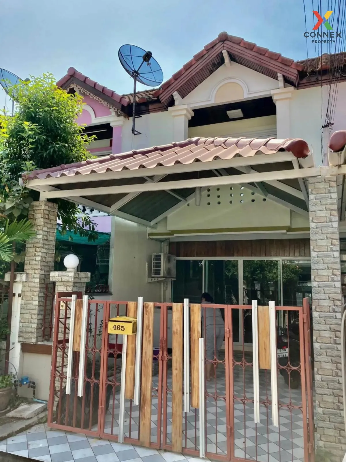 For Rent Townhouse/Townhome  , Baan Evergreen Villa Bangna-Trad , MRT-Siri Sri-Lasalle , Bang Na Tai , Bang Na , Bangkok , CX-117498 1