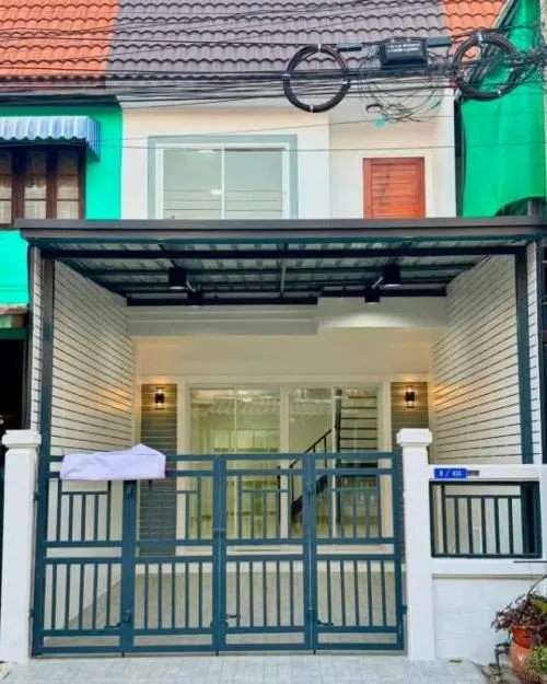 ขายทาวน์เฮ้าส์/ทาวน์โฮม  บ้านบัวทอง 2 รีโนเวทใหม่ บางรักพัฒนา บางบัวทอง นนทบุรี CX-121227