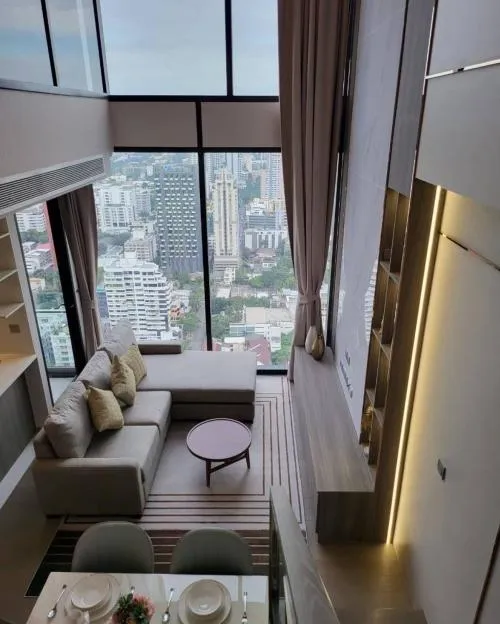 For Sale Condo , Celes Asoke , Duplex , nice view , high floor , MRT-Sukhumvit , Khlong Toei Nuea , Watthana , Bangkok , CX-121286
