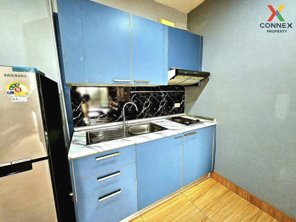 For Rent Condo , Baan Klang Krung Resort Ratchada 7 , corner unit