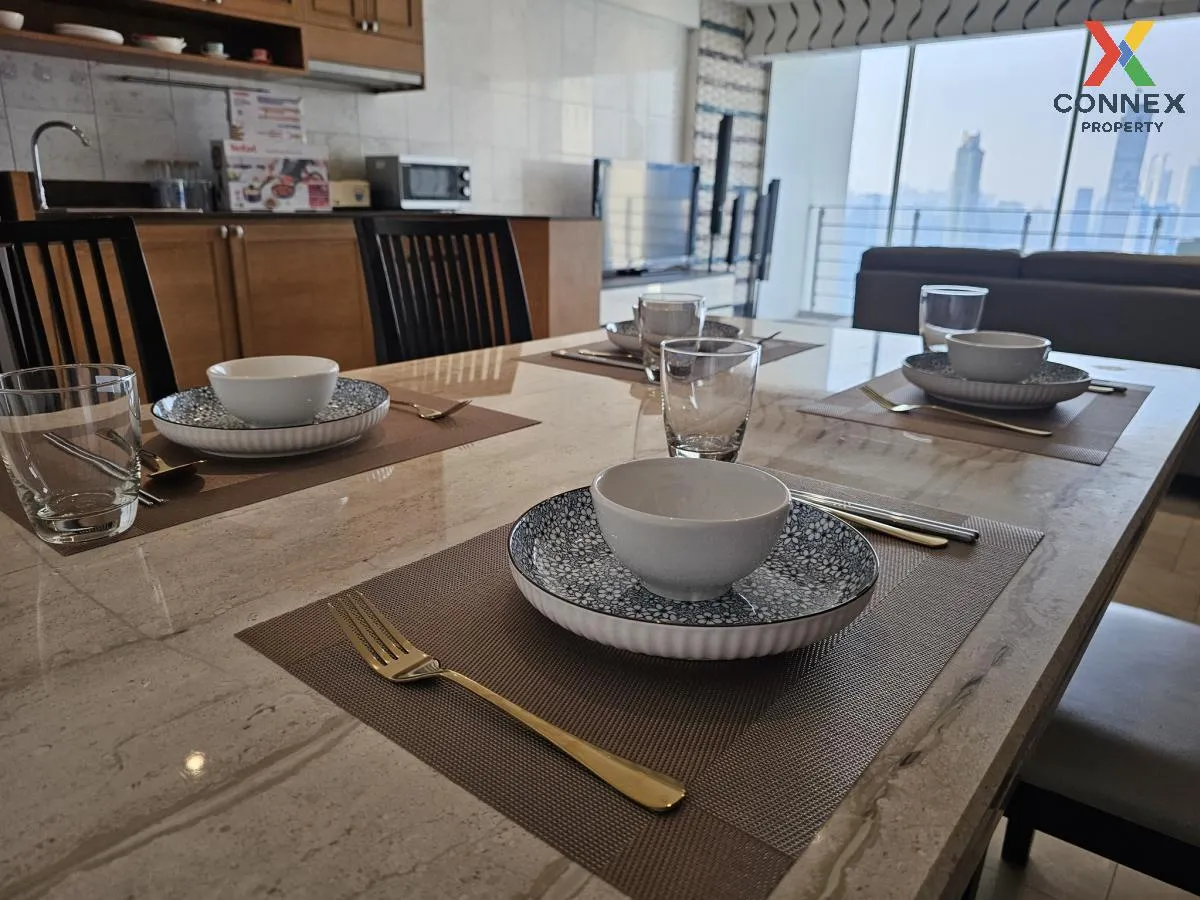 For Rent Condo , My Resort Bangkok , high floor , MRT-Phetchaburi 4
