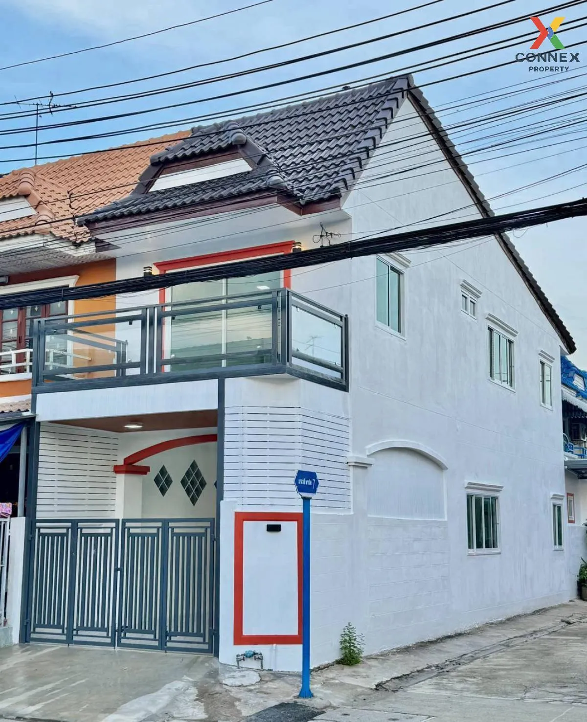 ขายทาวน์เฮ้าส์/ทาวน์โฮม  บ้านมนวดี พาร์ค ห้องมุม รีโนเวทใหม่ MRT- 1