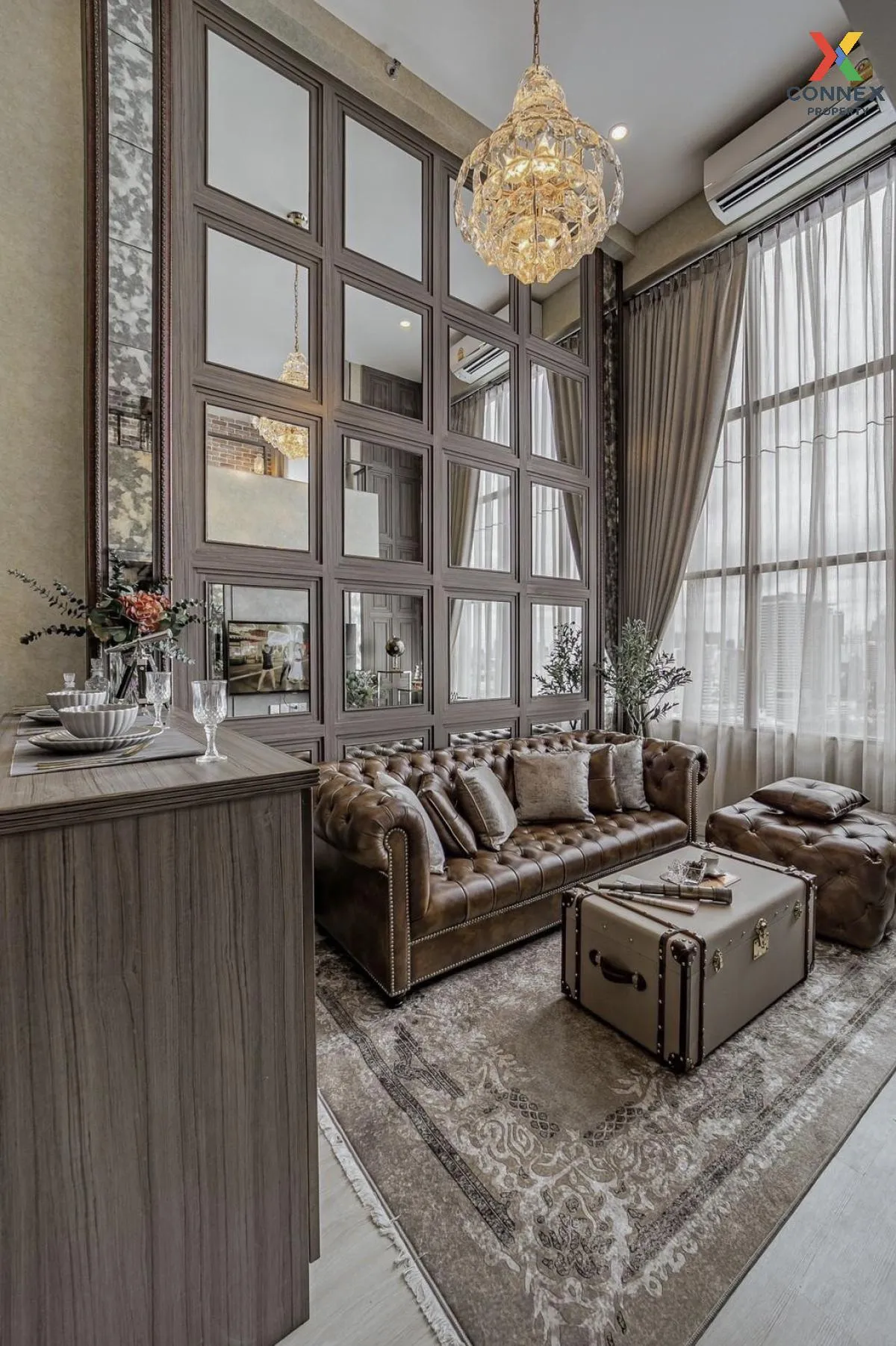 For Rent Condo , KnightsBridge Prime Sathorn , Duplex , high floo 3