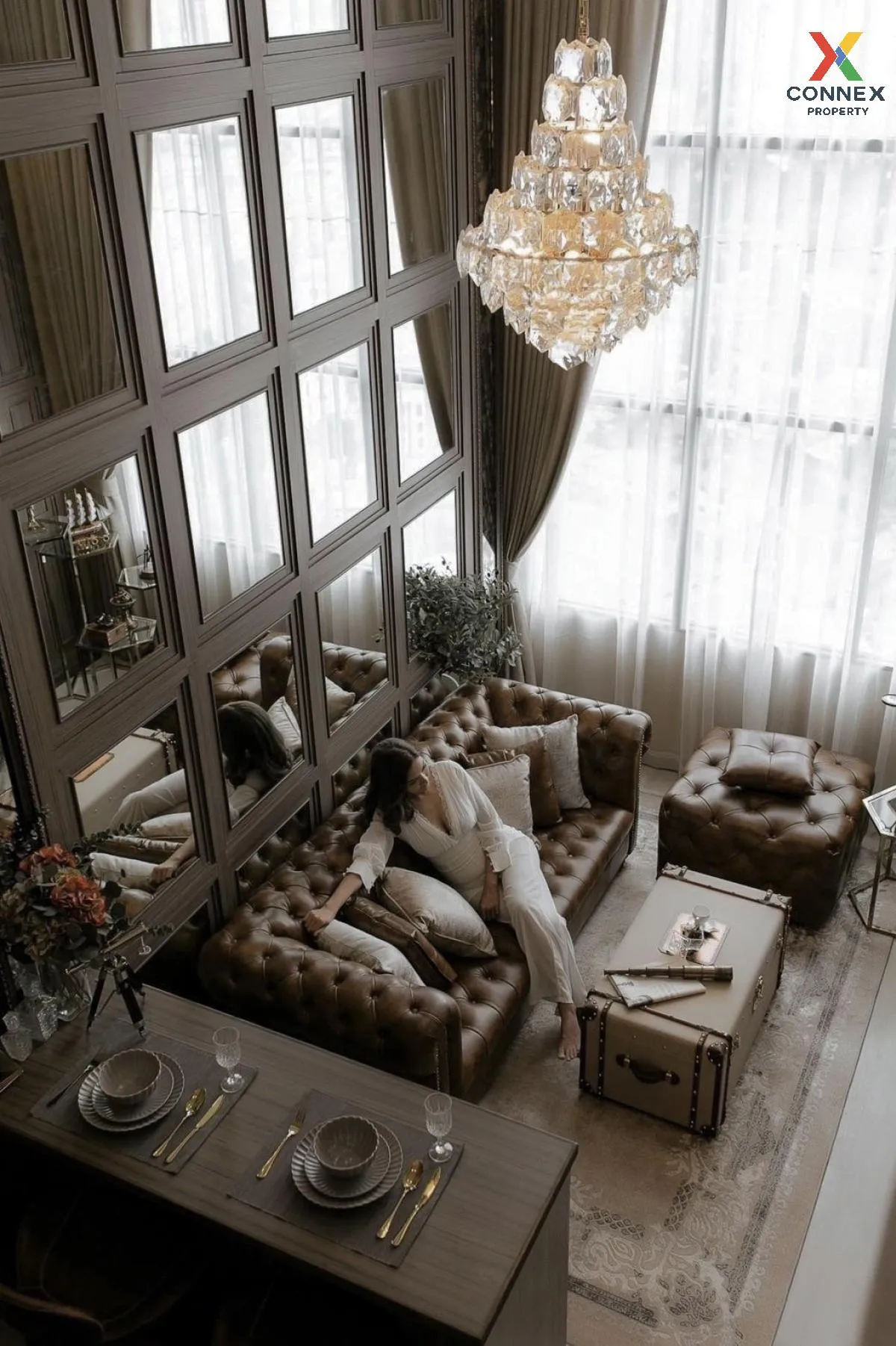 For Rent Condo , KnightsBridge Prime Sathorn , Duplex , high floo