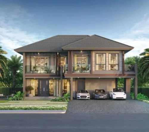 For Sale House , The Palm Chaengwattana - Chaiyaphruek 2 , Khlong Khoi , Pak Kret , Nonthaburi , CX-121988