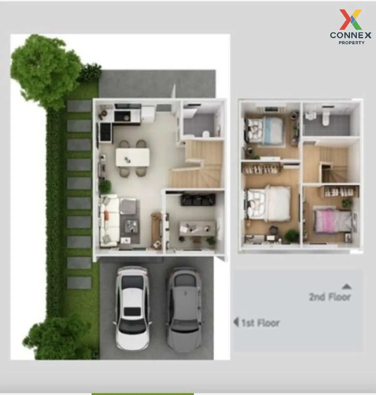 For Sale Townhouse/Townhome  , The Connect Bangkok - Pathum Thani 2