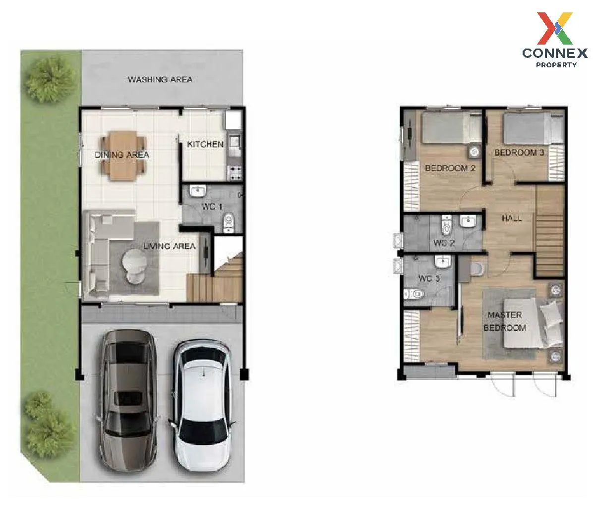 For Sale House , The Plant Kanchanaphisek - Bangyai , MRT-Khong B 2