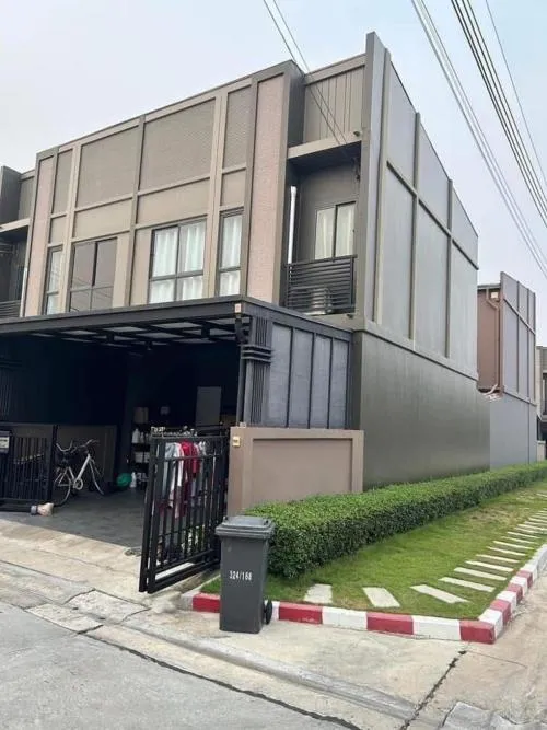 For Rent Townhouse/Townhome  , Verve Phetkasem 81 , corner unit , MRT-Lak Song , Nong Khang Phlu , Nong Khaem , Bangkok , CX-122199