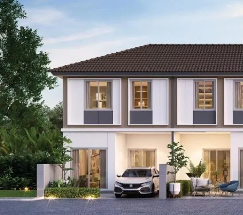 For Sale Townhouse/Townhome  , Baan Pruksa Teparak - Mueang Mai ProJect 3 , corner unit , Bang Phueng , Bang Bo , Samut Prakarn , CX-122220