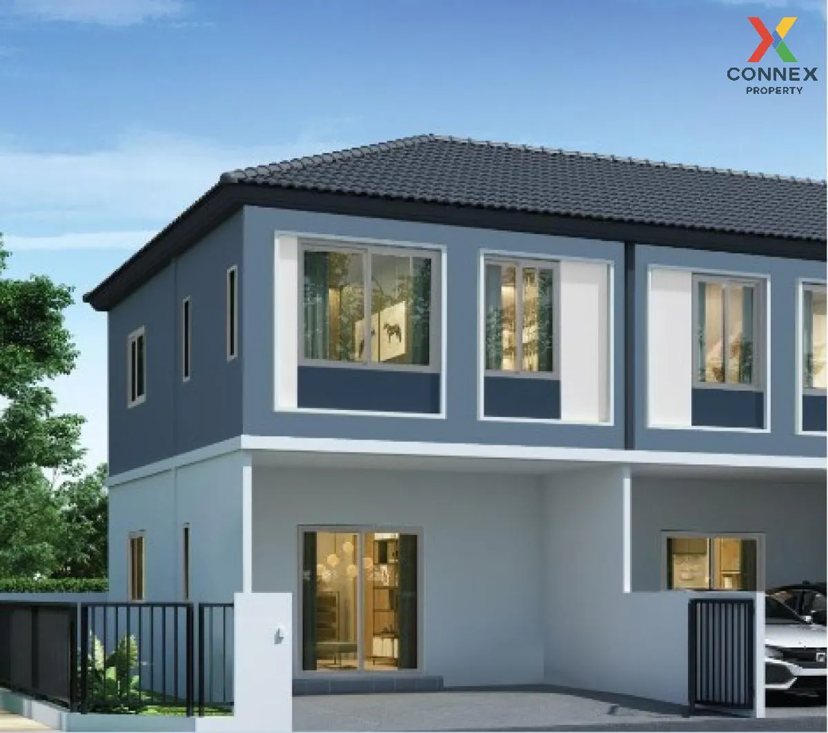 For Sale House , Baan Pruksa Srinakarin - Bangna , MRT-Sridan , B 1