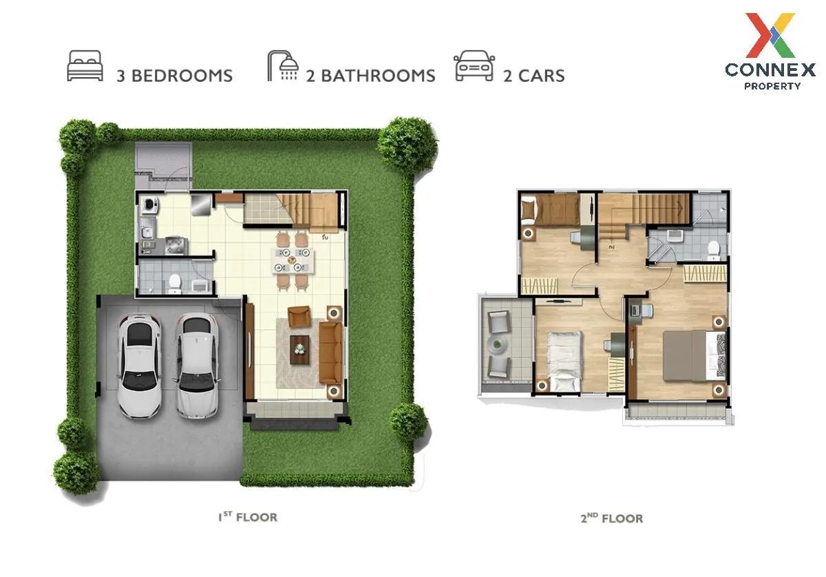 For Sale House , Passorn Theparak - Bangna , Bang Pla , Bang Phli 2